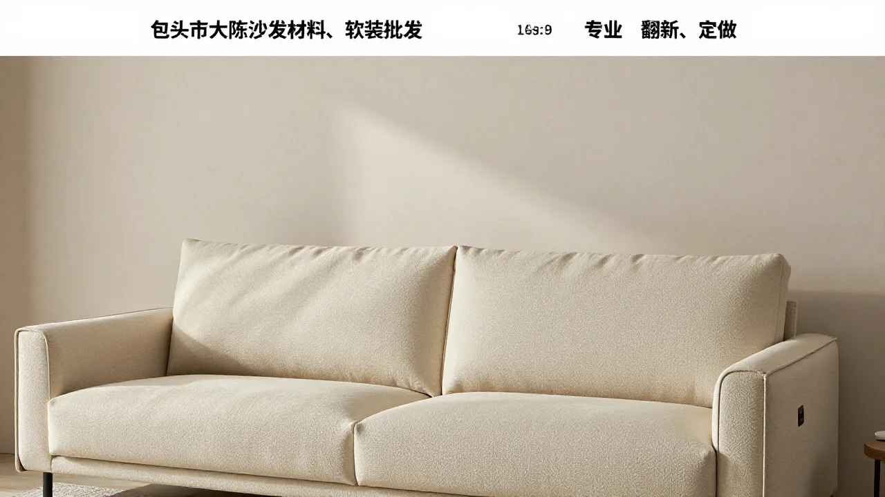 包头市大陈沙发材料、软包批发 首页主视觉